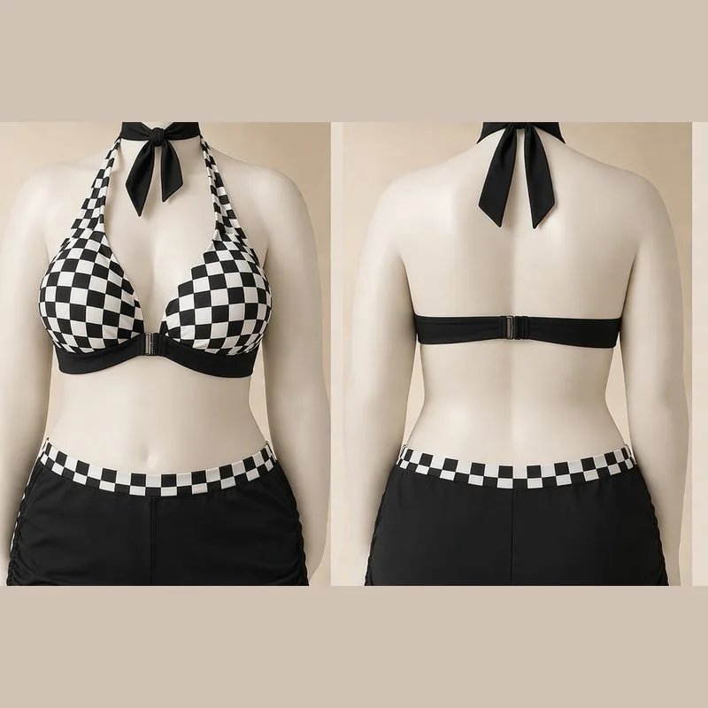 Bikini a cuadros