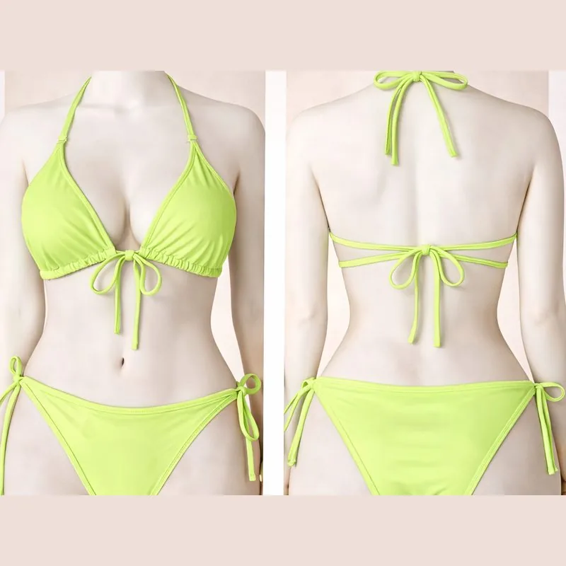 Bikini verde neón